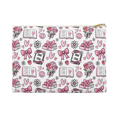 Charming Floral Accessory Pouch for Gifts, Makeup, Travel, Organization, and School, Perfect for Birthdays, Valentine's Day, Mother's Day