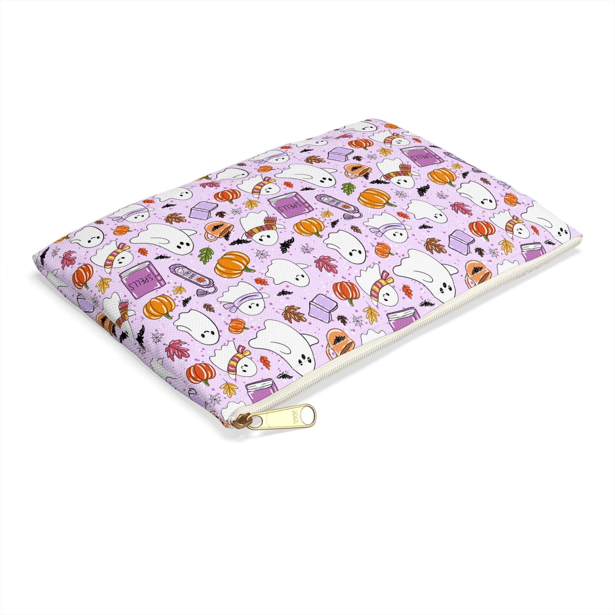 Cute Ghosts Halloween Accessory Pouch, Spooky Bag, Makeup Organizer, Fall Decor, Trick or Treat Essentials, Gift Idea