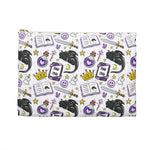 Whimsical Witch Accessory Pouch | Magic-Themed Makeup Bag, Halloween Gift, Cosplay Organizer, Cute Coin Purse, Fantasy Lover's Essential