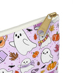 Cute Ghosts Halloween Accessory Pouch, Spooky Bag, Makeup Organizer, Fall Decor, Trick or Treat Essentials, Gift Idea