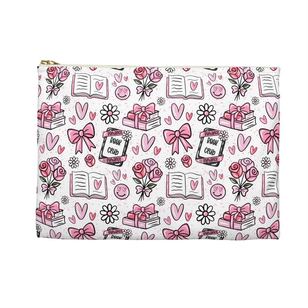 Charming Floral Accessory Pouch for Gifts, Makeup, Travel, Organization, and School, Perfect for Birthdays, Valentine's Day, Mother's Day