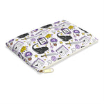 Whimsical Witch Accessory Pouch | Magic-Themed Makeup Bag, Halloween Gift, Cosplay Organizer, Cute Coin Purse, Fantasy Lover's Essential